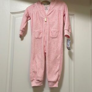 Carter’s one piece with hoodie 12 months